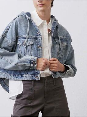 Ruti The Denim Hooded Jacket 2.0 - Washed Blue